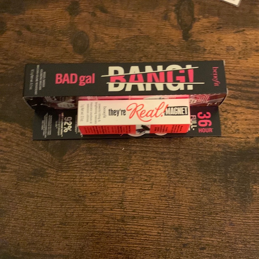 Benefit bad gal bang & theymre real mascara